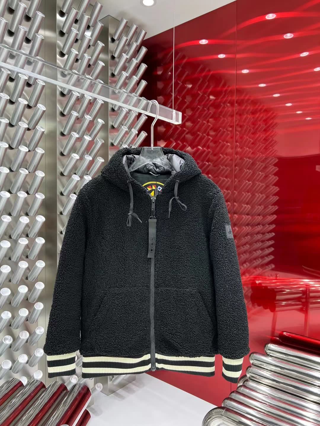 Moose Knuckles Fleece Zip Jacket Moose Knuckles Fleece Zip Jacket